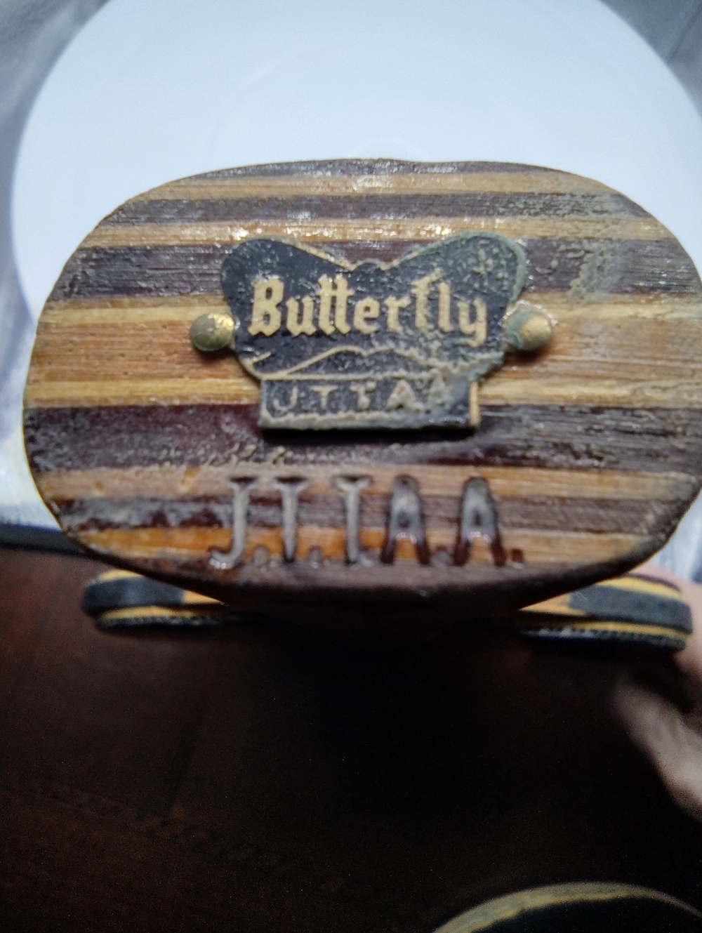 Vintage Two Table Tennis Paddles with Red And Black Rubber One Paddle Case - Picture 5 of 12